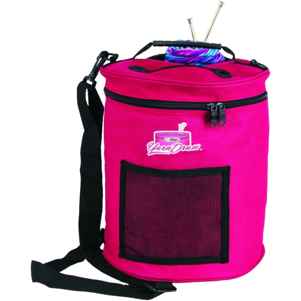ArtBin Yarn Drum 12"X12.75" - Raspberry
